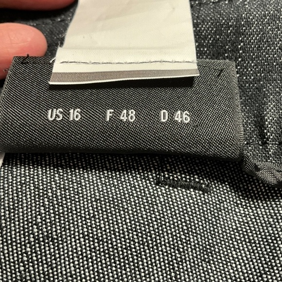 AKRIS Cotton Blend Five Pocket Pencil Jeans MADE IN USA US Sz 16 - Picture 10 of 11